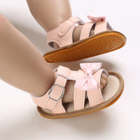 Load image into Gallery viewer, Baby Girls Solid Color Bow Shoes Wholesale 230224176
