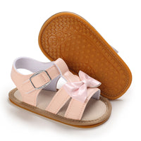 Load image into Gallery viewer, Baby Girls Solid Color Bow Shoes Wholesale 230224176
