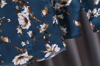 Load image into Gallery viewer, 2 Pieces Set Baby Kid Boys Flower Print Shirts And Shorts Wholesale 23022419
