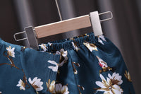 Load image into Gallery viewer, 2 Pieces Set Baby Kid Boys Flower Print Shirts And Shorts Wholesale 23022419
