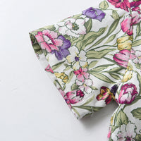 Load image into Gallery viewer, 3 Pieces Set Baby Kid Boys Solid Color T-Shirts Flower Print Shirts And Shorts Wholesale 230224193
