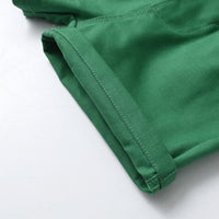 Load image into Gallery viewer, 3 Pieces Set Baby Kid Boys Solid Color T-Shirts Flower Print Shirts And Shorts Wholesale 230224193
