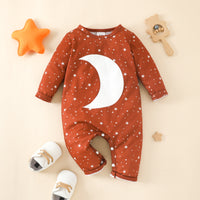 Load image into Gallery viewer, Baby Unisex Star Print Jumpsuits Wholesale 230224214
