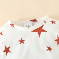 Load image into Gallery viewer, Baby Unisex Star Print Jumpsuits Wholesale 230224214
