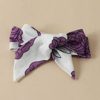 Load image into Gallery viewer, 3 Pieces Set Baby Girls Letters Rompers And Flower Print Shorts And Bow Headwear Wholesale 230224230
