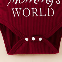 Load image into Gallery viewer, 2 Pieces Set Baby Girls Letters Lace Print Rompers And Flower Shorts Wholesale 230224245
