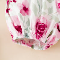 Load image into Gallery viewer, 2 Pieces Set Baby Girls Letters Lace Print Rompers And Flower Shorts Wholesale 230224245
