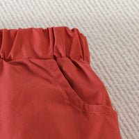 Load image into Gallery viewer, 2 Pieces Set Baby Kid Boys Cartoon Print Shirts And Solid Color Shorts Wholesale 230224251
