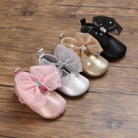 Load image into Gallery viewer, Baby Girls Star Bow Shoes Wholesale 23022431
