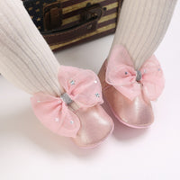 Load image into Gallery viewer, Baby Girls Star Bow Shoes Wholesale 23022431
