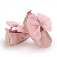Load image into Gallery viewer, Baby Girls Star Bow Shoes Wholesale 23022431
