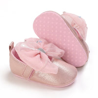 Load image into Gallery viewer, Baby Girls Star Bow Shoes Wholesale 23022431
