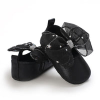 Load image into Gallery viewer, Baby Girls Star Bow Shoes Wholesale 23022431

