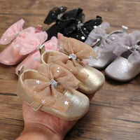 Load image into Gallery viewer, Baby Girls Star Bow Shoes Wholesale 23022431
