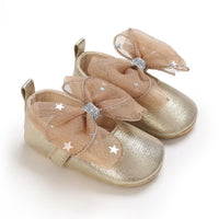 Load image into Gallery viewer, Baby Girls Star Bow Shoes Wholesale 23022431
