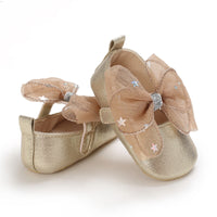 Load image into Gallery viewer, Baby Girls Star Bow Shoes Wholesale 23022431
