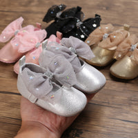 Load image into Gallery viewer, Baby Girls Star Bow Shoes Wholesale 23022431
