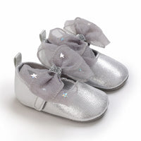 Load image into Gallery viewer, Baby Girls Star Bow Shoes Wholesale 23022431
