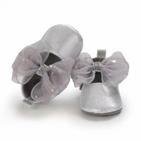 Load image into Gallery viewer, Baby Girls Star Bow Shoes Wholesale 23022431
