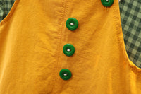 Load image into Gallery viewer, 2 Pieces Set Baby Kid Unisex Checked Tops And Solid Color Rompers Wholesale 23022450
