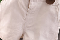 Load image into Gallery viewer, 2 Pieces Set Baby Kid Boys Dressy Striped Bow Shirts And Solid Color Suits Jumpsuits Wholesale 23022492
