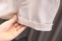 Load image into Gallery viewer, 2 Pieces Set Baby Kid Boys Dressy Striped Bow Shirts And Solid Color Suits Jumpsuits Wholesale 23022492
