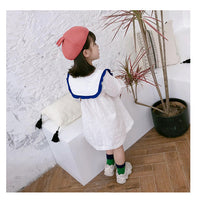 Load image into Gallery viewer, Baby Kid Girls Solid Color Dresses Wholesale 230227186
