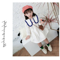 Load image into Gallery viewer, Baby Kid Girls Solid Color Dresses Wholesale 230227186
