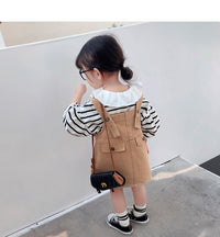 Load image into Gallery viewer, Baby Kid Girls Striped Tops And Cartoon Dresses Wholesale 230227600
