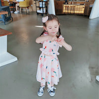 Load image into Gallery viewer, 2 Pieces Set Baby Kid Girls Fruit Print Tank Tops And Skirts Wholesale 230227631
