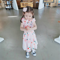 Load image into Gallery viewer, 2 Pieces Set Baby Kid Girls Fruit Print Tank Tops And Skirts Wholesale 230227631
