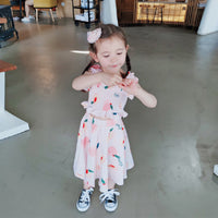 Load image into Gallery viewer, 2 Pieces Set Baby Kid Girls Fruit Print Tank Tops And Skirts Wholesale 230227631
