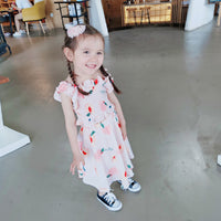 Load image into Gallery viewer, 2 Pieces Set Baby Kid Girls Fruit Print Tank Tops And Skirts Wholesale 230227631
