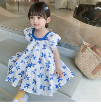 Load image into Gallery viewer, Baby Kid Girls Butterfly Print Dresses Wholesale 230227690
