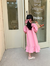 Load image into Gallery viewer, Baby Kid Girls Solid Color Dresses Wholesale 230227705
