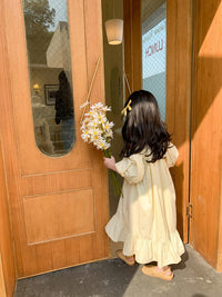 Load image into Gallery viewer, Baby Kid Girls Solid Color Dresses Wholesale 230227705
