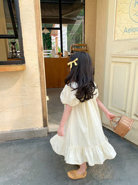 Load image into Gallery viewer, Baby Kid Girls Solid Color Dresses Wholesale 230227705
