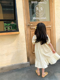 Load image into Gallery viewer, Baby Kid Girls Solid Color Dresses Wholesale 230227705
