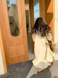 Load image into Gallery viewer, Baby Kid Girls Solid Color Dresses Wholesale 230227705
