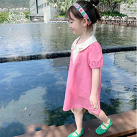 Load image into Gallery viewer, Baby Kid Girls Embroidered Dresses Wholesale 230227728
