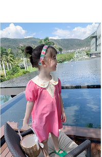 Load image into Gallery viewer, Baby Kid Girls Embroidered Dresses Wholesale 230227728
