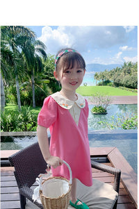 Load image into Gallery viewer, Baby Kid Girls Embroidered Dresses Wholesale 230227728
