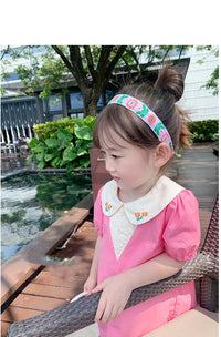 Load image into Gallery viewer, Baby Kid Girls Embroidered Dresses Wholesale 230227728
