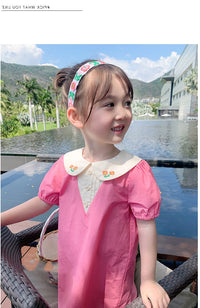 Load image into Gallery viewer, Baby Kid Girls Embroidered Dresses Wholesale 230227728

