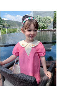 Load image into Gallery viewer, Baby Kid Girls Embroidered Dresses Wholesale 230227728
