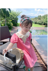 Load image into Gallery viewer, Baby Kid Girls Embroidered Dresses Wholesale 230227728
