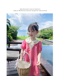 Load image into Gallery viewer, Baby Kid Girls Embroidered Dresses Wholesale 230227728
