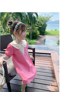 Load image into Gallery viewer, Baby Kid Girls Embroidered Dresses Wholesale 230227728
