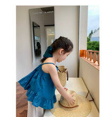 Load image into Gallery viewer, Baby Kid Girls Flower Embroidered Tops Wholesale 230227729
