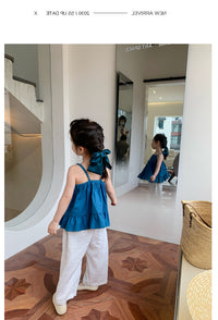 Load image into Gallery viewer, Baby Kid Girls Flower Embroidered Tops Wholesale 230227729
